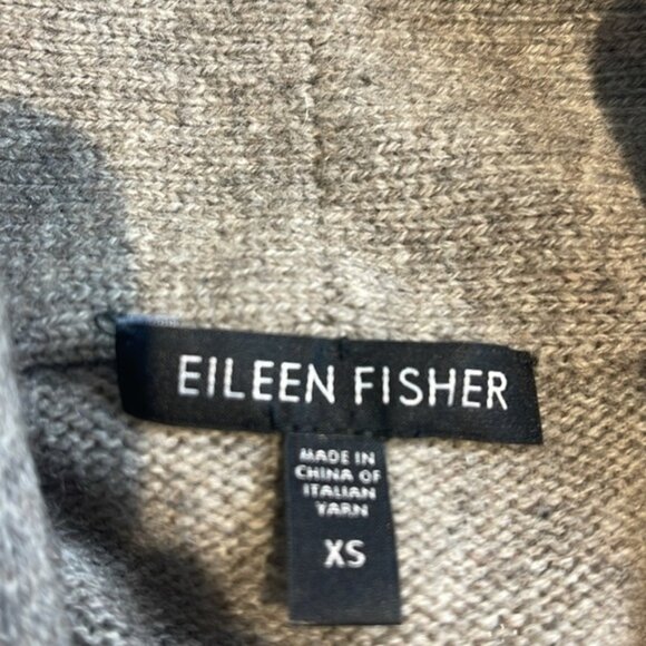 Eileen Fisher Wool Cardigan Size Extra Small - Picture 5 of 9